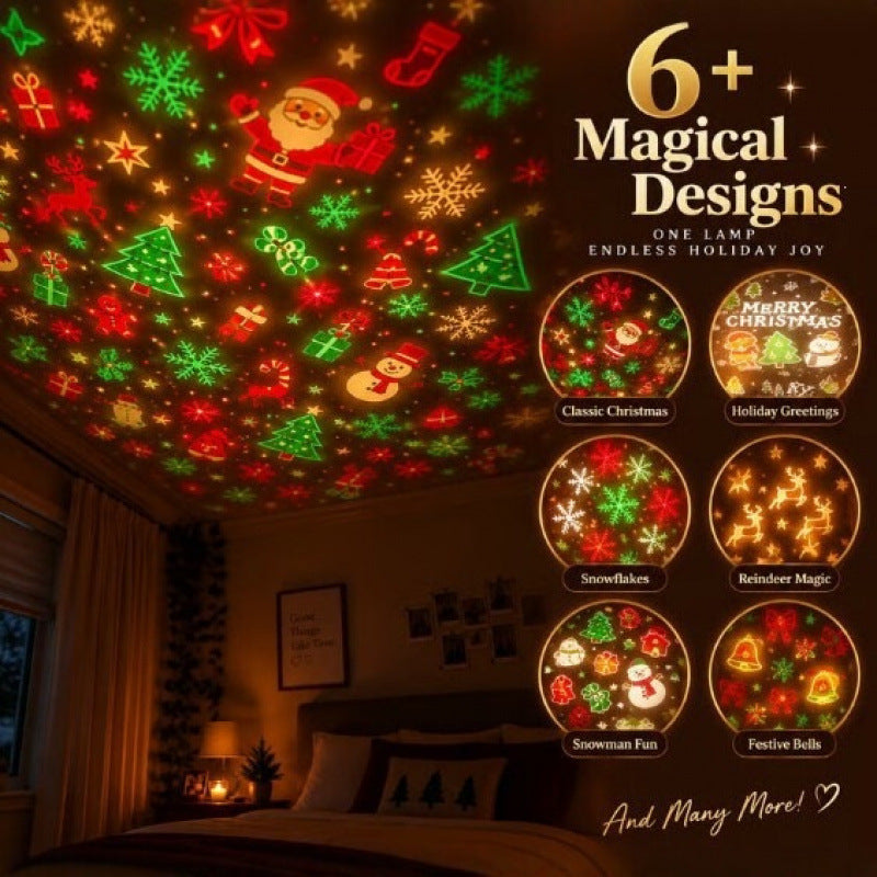 Creative USB Christmas Tree Projection Light