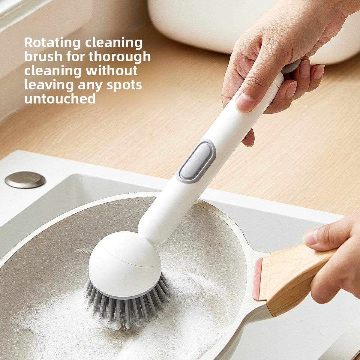 Multifunctional cleaning brush