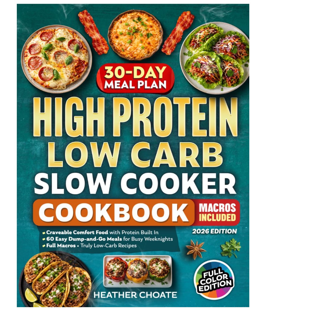 High Protein Low Carb Recipe Notebook